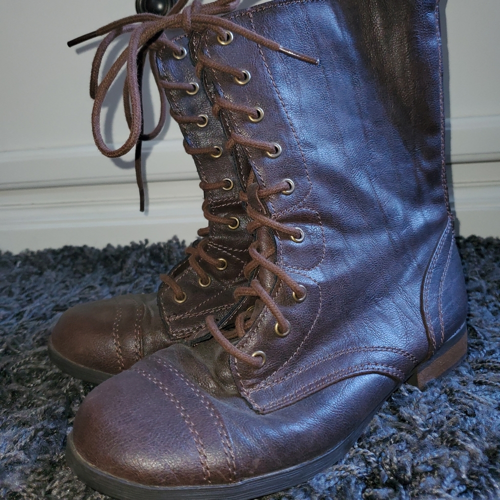 Combat Boots Girls size 3